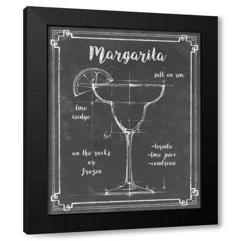 Mixology VI Black Modern Wood Framed Art Print by Harper, Ethan