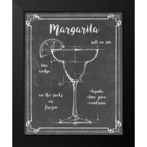 Mixology VI Black Modern Wood Framed Art Print by Harper, Ethan