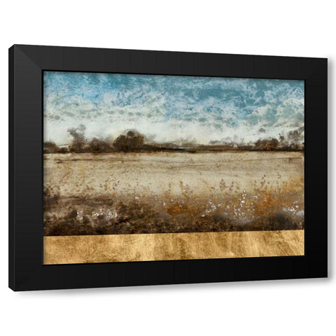 Infinite Pasture Black Modern Wood Framed Art Print by OToole, Tim