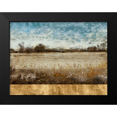 Infinite Pasture Black Modern Wood Framed Art Print by OToole, Tim