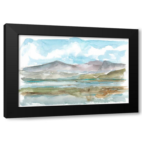 Impressionist View I Black Modern Wood Framed Art Print by Harper, Ethan