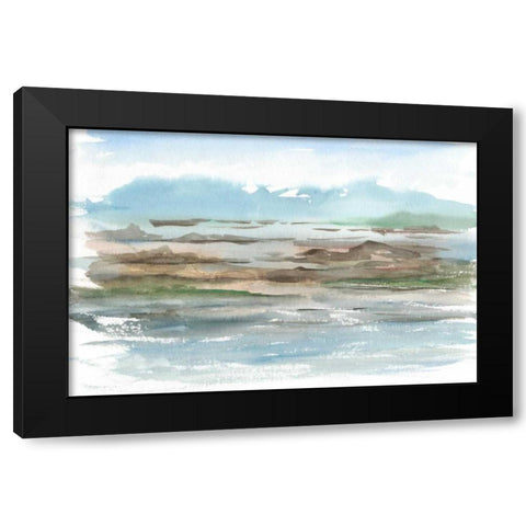 Impressionist View II Black Modern Wood Framed Art Print by Harper, Ethan