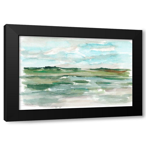 Impressionist View III Black Modern Wood Framed Art Print by Harper, Ethan