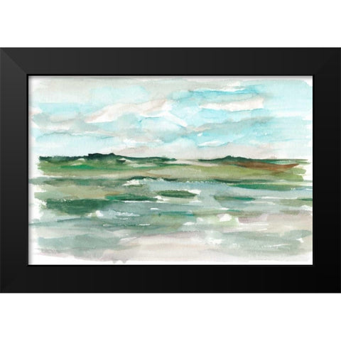Impressionist View III Black Modern Wood Framed Art Print by Harper, Ethan