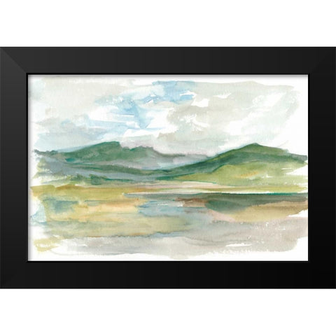 Impressionist View IV Black Modern Wood Framed Art Print by Harper, Ethan