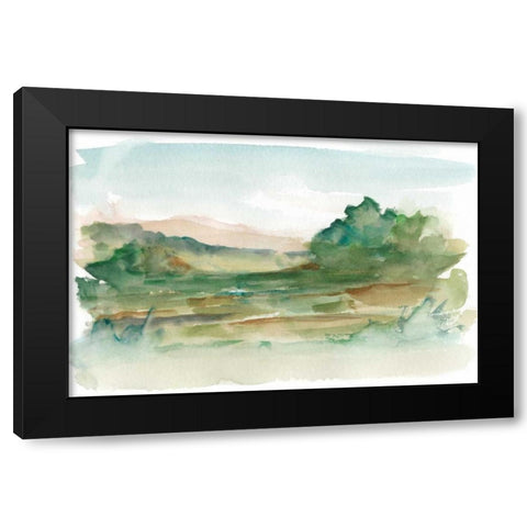 Impressionist View V Black Modern Wood Framed Art Print by Harper, Ethan