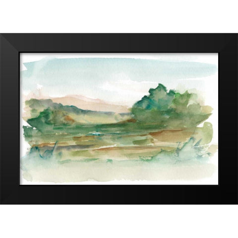 Impressionist View V Black Modern Wood Framed Art Print by Harper, Ethan