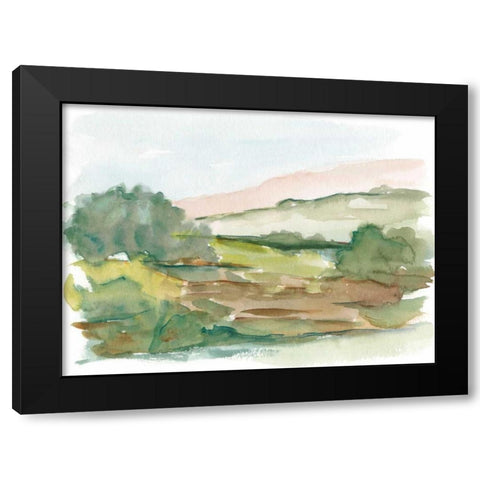Impressionist Watercolor IV Black Modern Wood Framed Art Print by Harper, Ethan