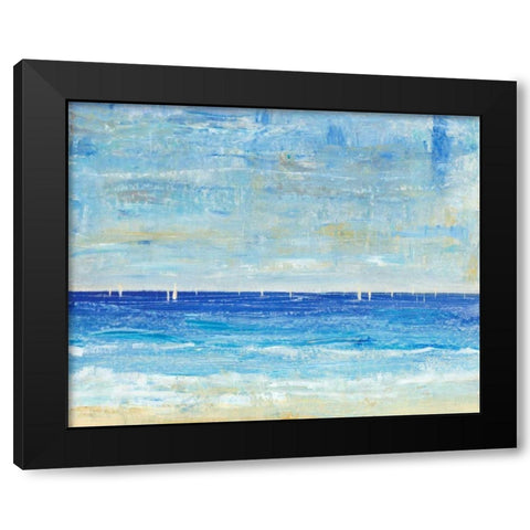 A Perfect Day to Sail II Black Modern Wood Framed Art Print with Double Matting by OToole, Tim