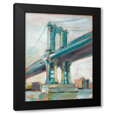 Contemporary Bridge I Black Modern Wood Framed Art Print with Double Matting by Harper, Ethan
