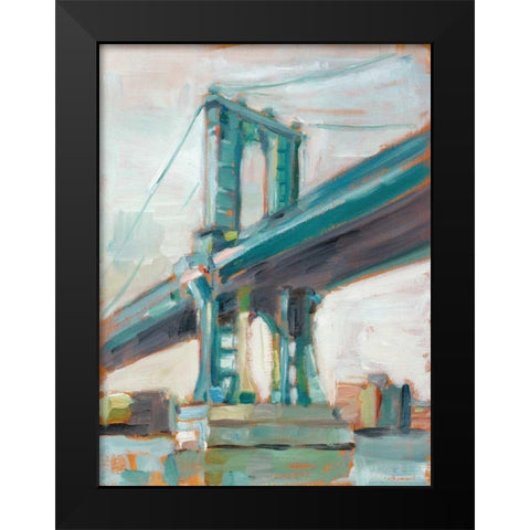 Contemporary Bridge I Black Modern Wood Framed Art Print by Harper, Ethan
