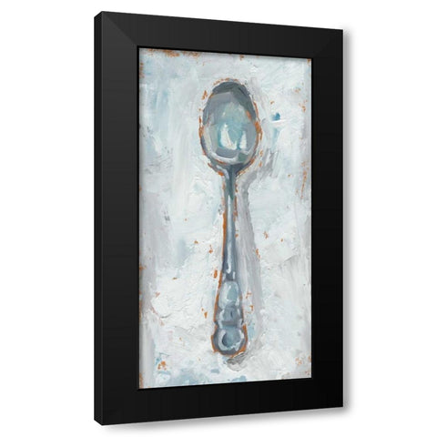 Impressionist Flatware I Black Modern Wood Framed Art Print by Harper, Ethan