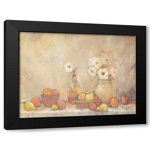 Minimalist Still Life Study I Black Modern Wood Framed Art Print by OToole, Tim