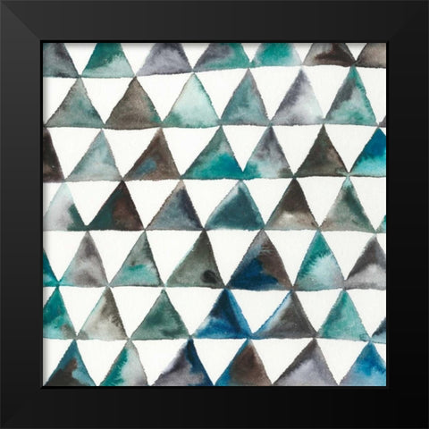 La Mer V Black Modern Wood Framed Art Print by Zarris, Chariklia