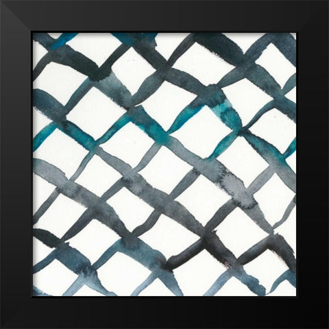 La Mer VI Black Modern Wood Framed Art Print by Zarris, Chariklia