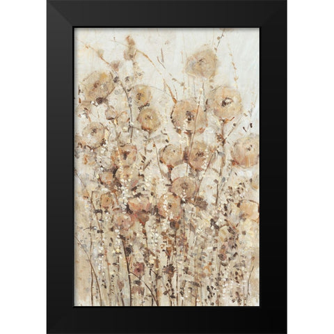 Garden Edge I Black Modern Wood Framed Art Print by OToole, Tim