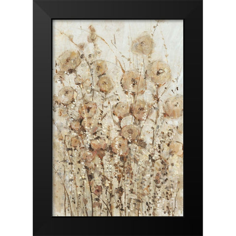 Garden Edge I Black Modern Wood Framed Art Print by OToole, Tim