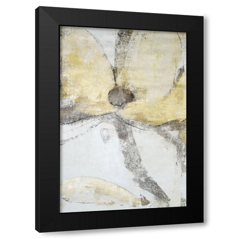 Une Fleur I Black Modern Wood Framed Art Print by OToole, Tim