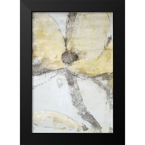 Une Fleur I Black Modern Wood Framed Art Print by OToole, Tim