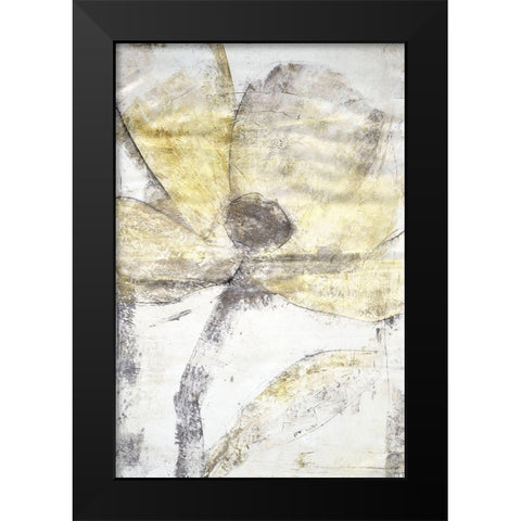 Une Fleur II Black Modern Wood Framed Art Print by OToole, Tim