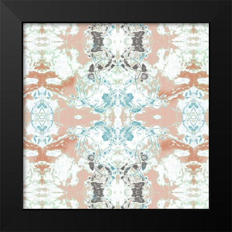 Pretty Mirror II Black Modern Wood Framed Art Print by Goldberger, Jennifer