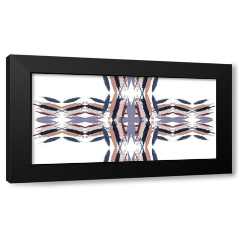 Mirror Mirror III Black Modern Wood Framed Art Print with Double Matting by Goldberger, Jennifer