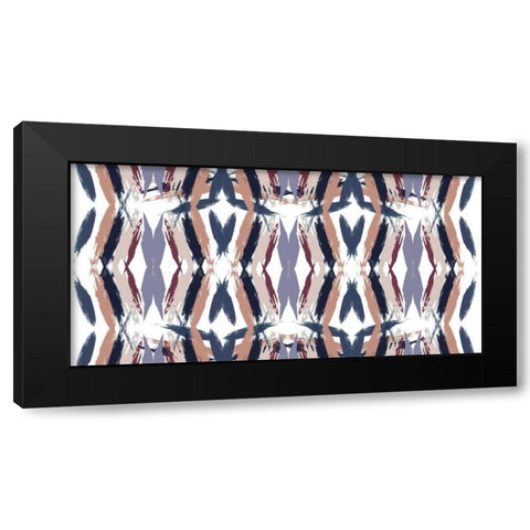 Mirror Mirror IV Black Modern Wood Framed Art Print with Double Matting by Goldberger, Jennifer