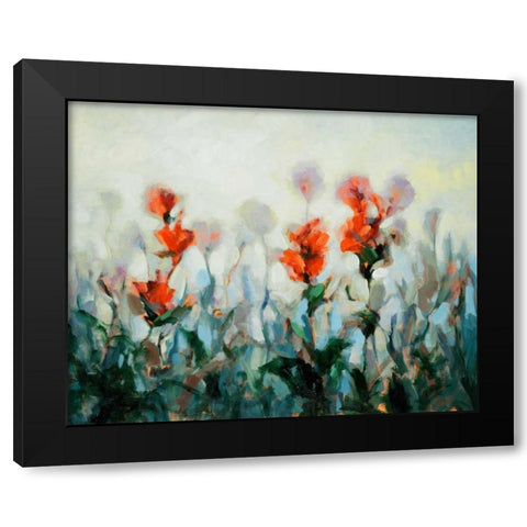 Ode to Monet 3 Black Modern Wood Framed Art Print by Dag, Inc.