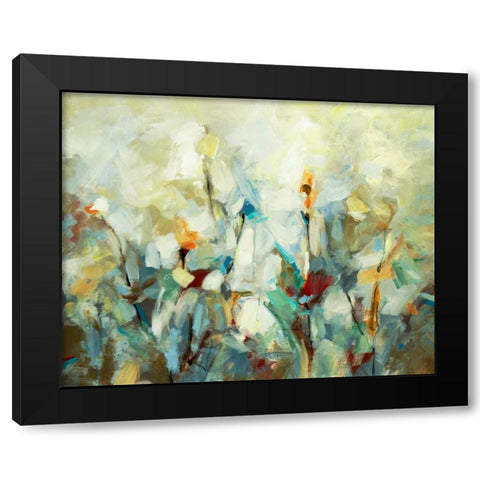 Ode to Monet 5 Black Modern Wood Framed Art Print with Double Matting by Dag, Inc.
