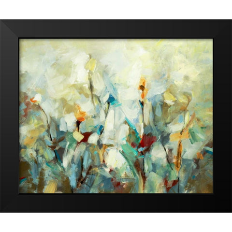 Ode to Monet 5 Black Modern Wood Framed Art Print by Dag, Inc.