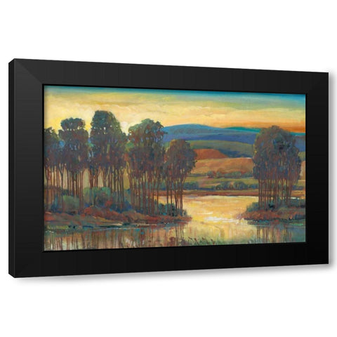 Open Inlet I Black Modern Wood Framed Art Print with Double Matting by OToole, Tim