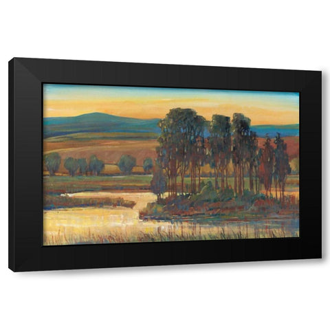 Open Inlet II Black Modern Wood Framed Art Print by OToole, Tim