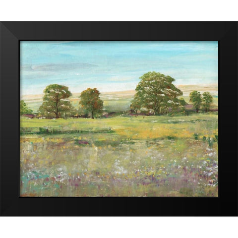 Abundant Spring II Black Modern Wood Framed Art Print by OToole, Tim