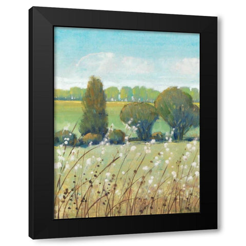 Summer Breeze I Black Modern Wood Framed Art Print by OToole, Tim