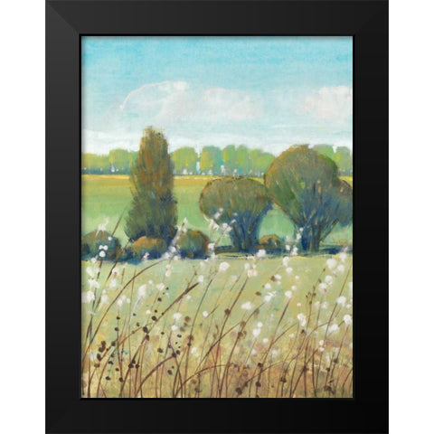 Summer Breeze I Black Modern Wood Framed Art Print by OToole, Tim