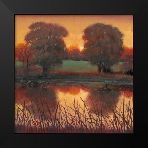 Early Evening II Black Modern Wood Framed Art Print by OToole, Tim