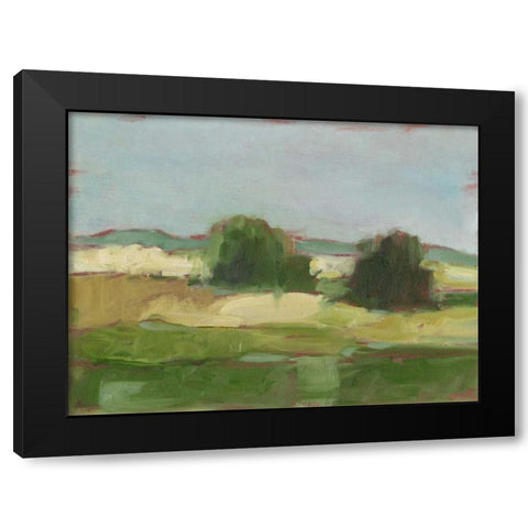 Rolling Pasture I Black Modern Wood Framed Art Print by Harper, Ethan