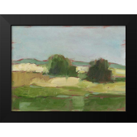 Rolling Pasture I Black Modern Wood Framed Art Print by Harper, Ethan