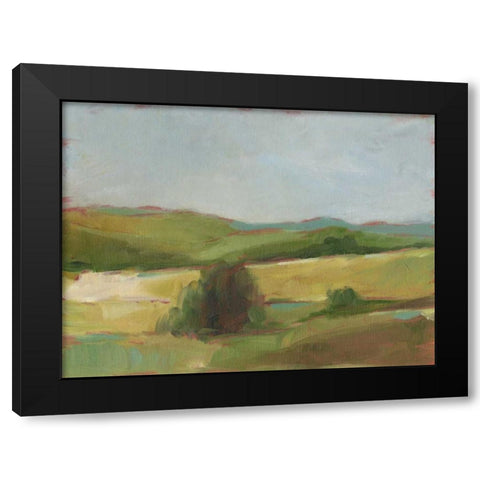 Rolling Pasture II Black Modern Wood Framed Art Print by Harper, Ethan
