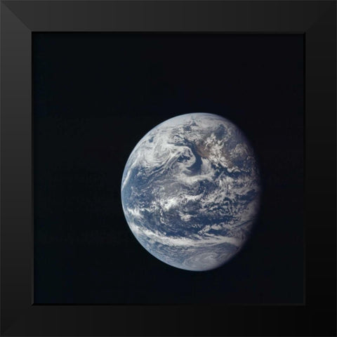 Space Photography II Black Modern Wood Framed Art Print by Unknown
