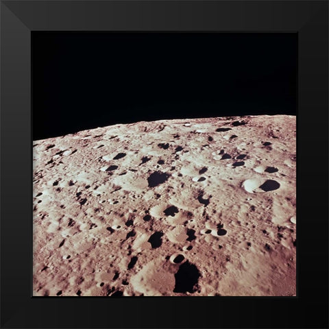 Space Photography IV Black Modern Wood Framed Art Print by Unknown