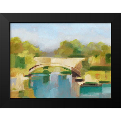 Park Bridge I Black Modern Wood Framed Art Print by Harper, Ethan