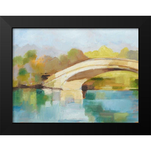 Park Bridge II Black Modern Wood Framed Art Print by Harper, Ethan