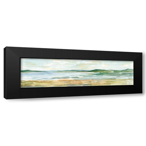 Panoramic Seascape I Black Modern Wood Framed Art Print by Harper, Ethan