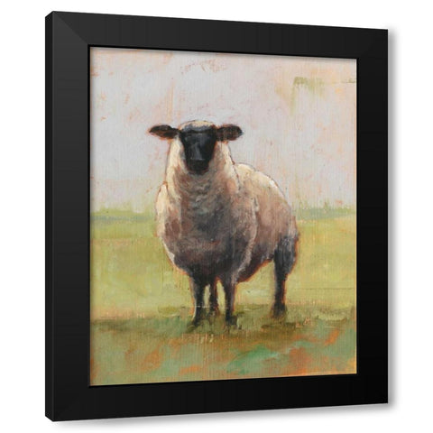 Away from the Flock I Black Modern Wood Framed Art Print by Harper, Ethan