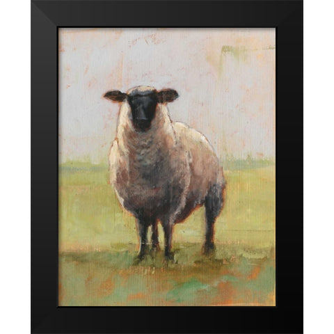 Away from the Flock I Black Modern Wood Framed Art Print by Harper, Ethan