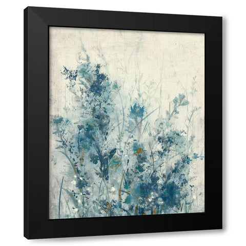 Blue Spring I Black Modern Wood Framed Art Print by OToole, Tim