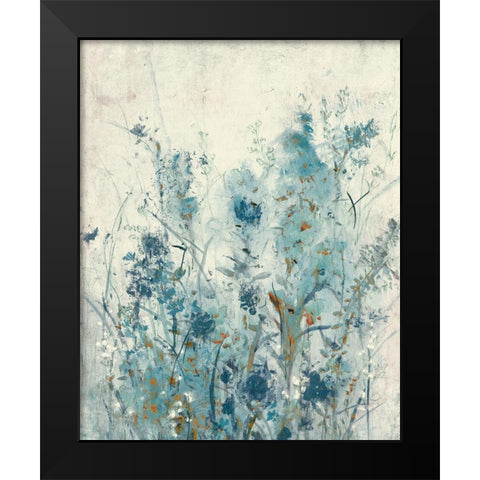 Blue Spring II Black Modern Wood Framed Art Print by OToole, Tim