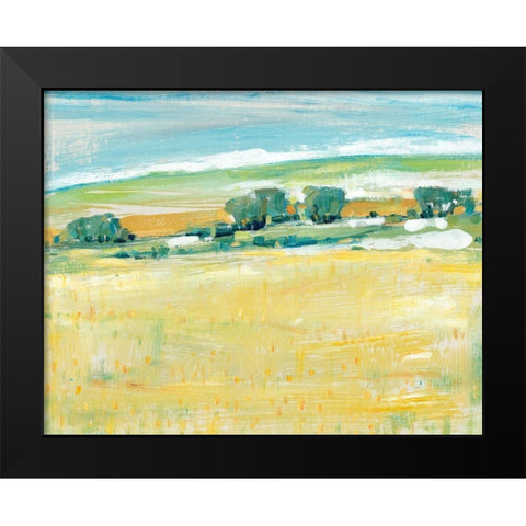Summer Heat I Black Modern Wood Framed Art Print by OToole, Tim
