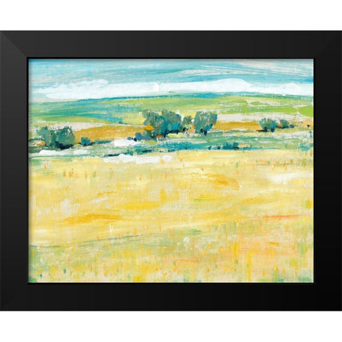 Summer Heat II Black Modern Wood Framed Art Print by OToole, Tim